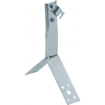 Держатель проводника круглого IEK 6-10мм, винтовой для конька, h=100мм, оцинкованная сталь, HDZ ZDP80-14-4-16-100