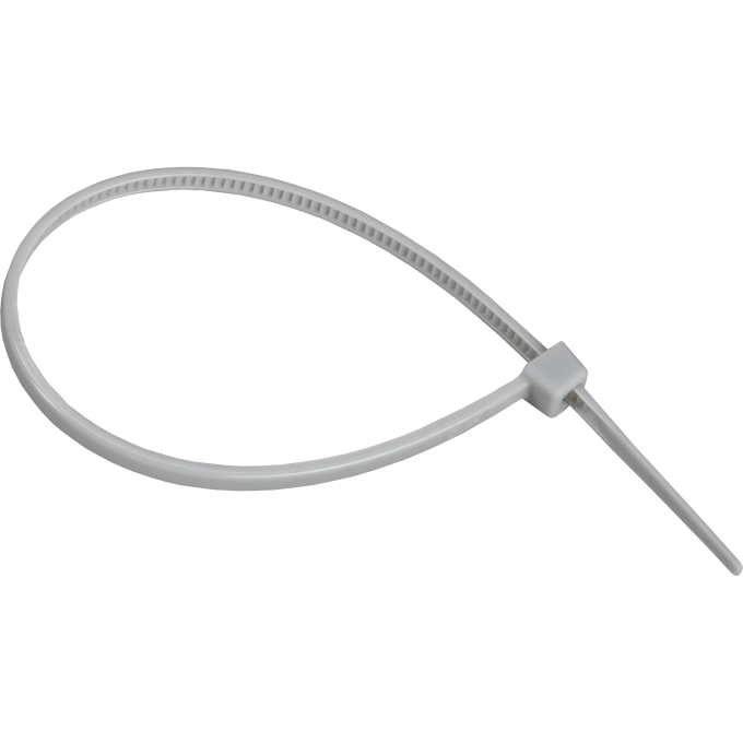 Хомут IEK 3.6х300мм P6.6 стандартный бел. (уп.100шт) UHH30-D036-300-100-K01