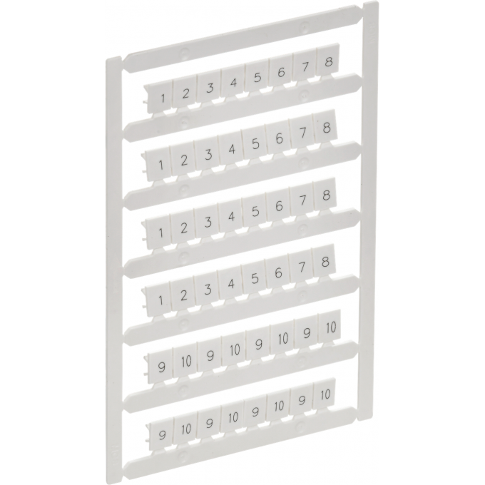 Маркер IEK ARMAFIX для CTS 6кв.мм/CP 10кв.мм "1-10" AF-CT10D-M-006-01