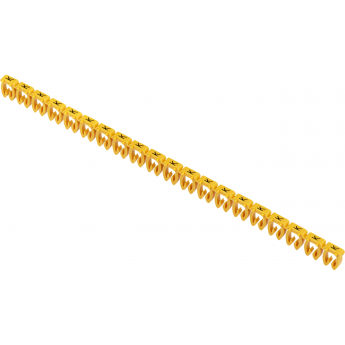 Маркер открытого типа IEK KE 4-6мм2 символ 'K' (200шт/упак)