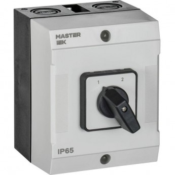 Переключатель кулачковый IEK MI-CS20-010-056 10А (сх. 56) в боксе стандартная рукоятка