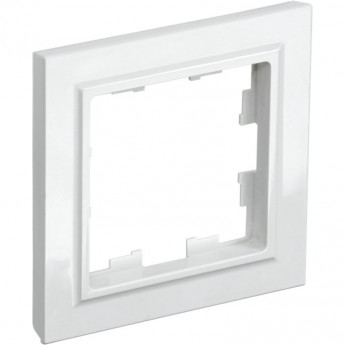 Рамка 1-местная IEK BRITE РУ-1-БрБ белый - BR-M12-K01 Рамка 1-местная IEK BRITE РУ-1-БрБ белый - BR-M12-K01