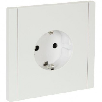 Розетка IEK FORTEPIANO с заземлением, с защитными шторками, безвинтовое крепление, 16А FP213 белый FP-R14-16-1-K01 Розетка IEK FORTEPIANO с заземлением, с защитными шторками, безвинтовое крепление, 16А FP213 белый FP-R14-16-1-K01
