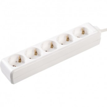 Удлинитель IEK У05 5 мест 2P+PE/5м 3х1мм2 16А/250В - WYP10-16-05-05-Z-N