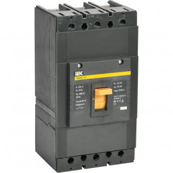 Выключатель автоматический ВА88-37 3Р 250А 35кА IEK SVA40-3-0250 Выключатель автоматический ВА88-37 3Р 250А 35кА IEK SVA40-3-0250