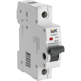 Выключатель нагрузки IEK ARMAT SWN 1P 63А Выключатель нагрузки IEK ARMAT SWN 1P 63А
